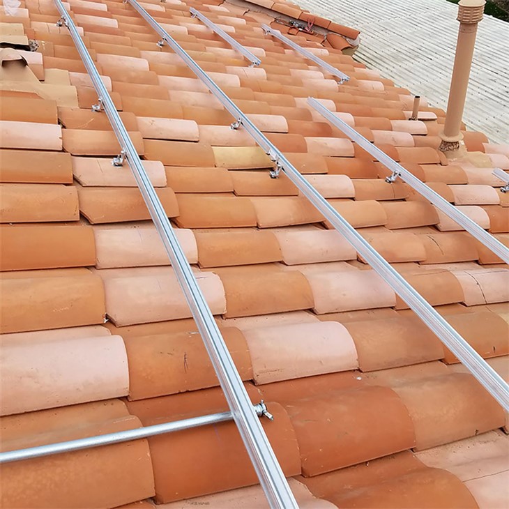 Tile roof solar mounting brackets project cases Tile roof solar mounting brackets project cases